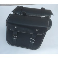 BRAŠNY PÁR -  PRO JAWA KÝVAČKA + PANELKA  - (ČESKÁ VÝROBA - NEJLEPŠÍ KVALITA) - ČERNÉ + VYRAŽENO LOGO ČZ